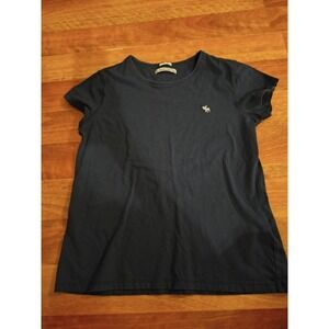 Navy Abercrombie And Fitch T-shirt Kids Large